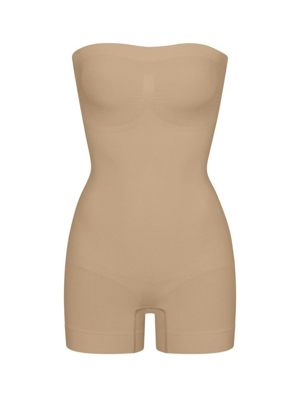 Skims Seamless Sculpt Strapless Shortie Bodysuit